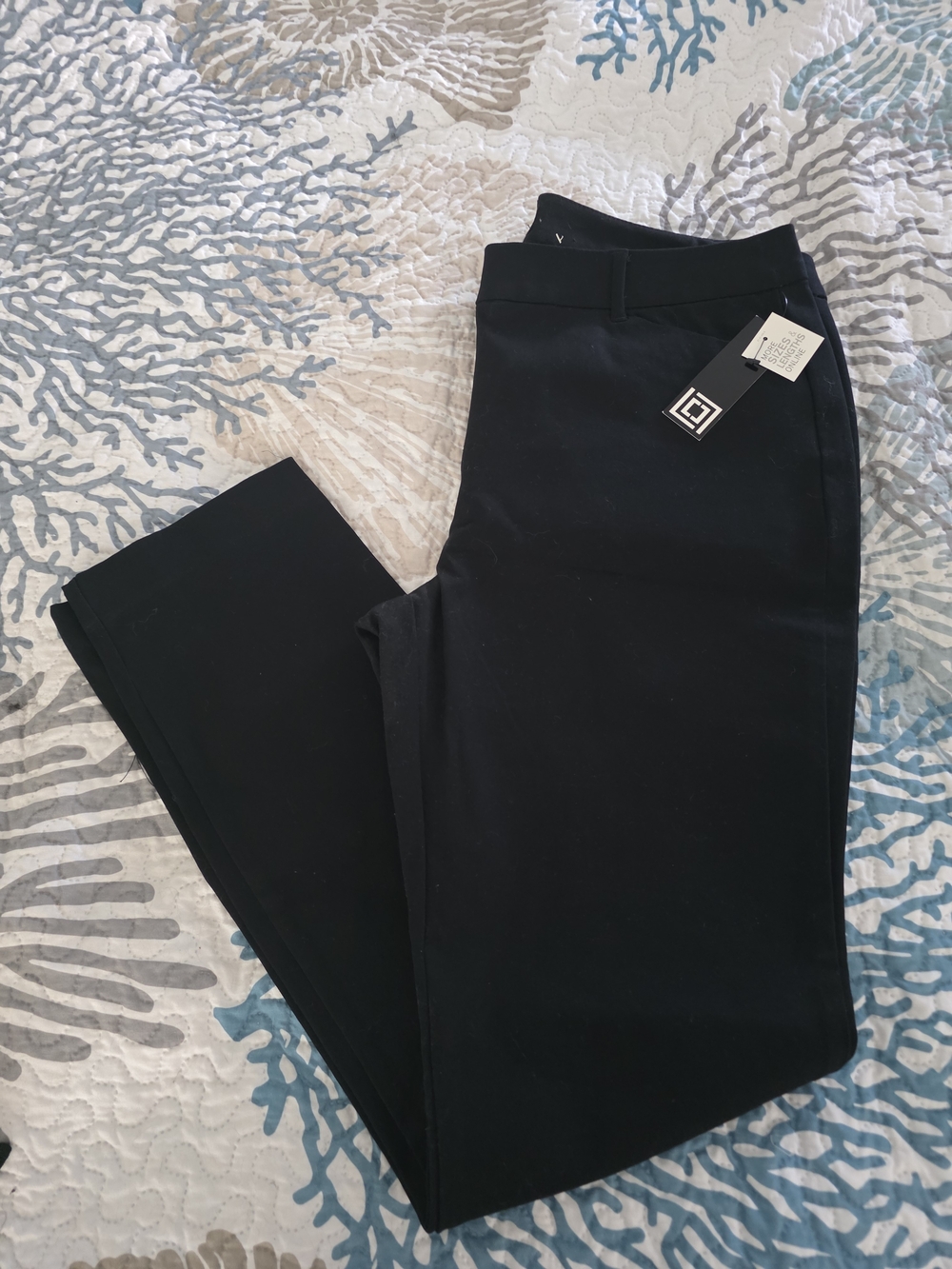 Liz Claiborne Black Career Pull-On Trousers